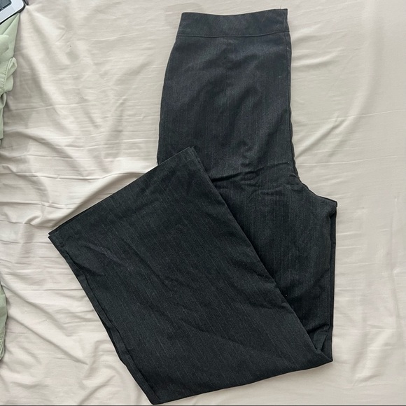 wide striped formal pants - M - Picture 3 of 3